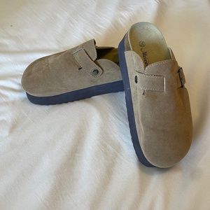 Knock off platform loafers - Brown - Size 37